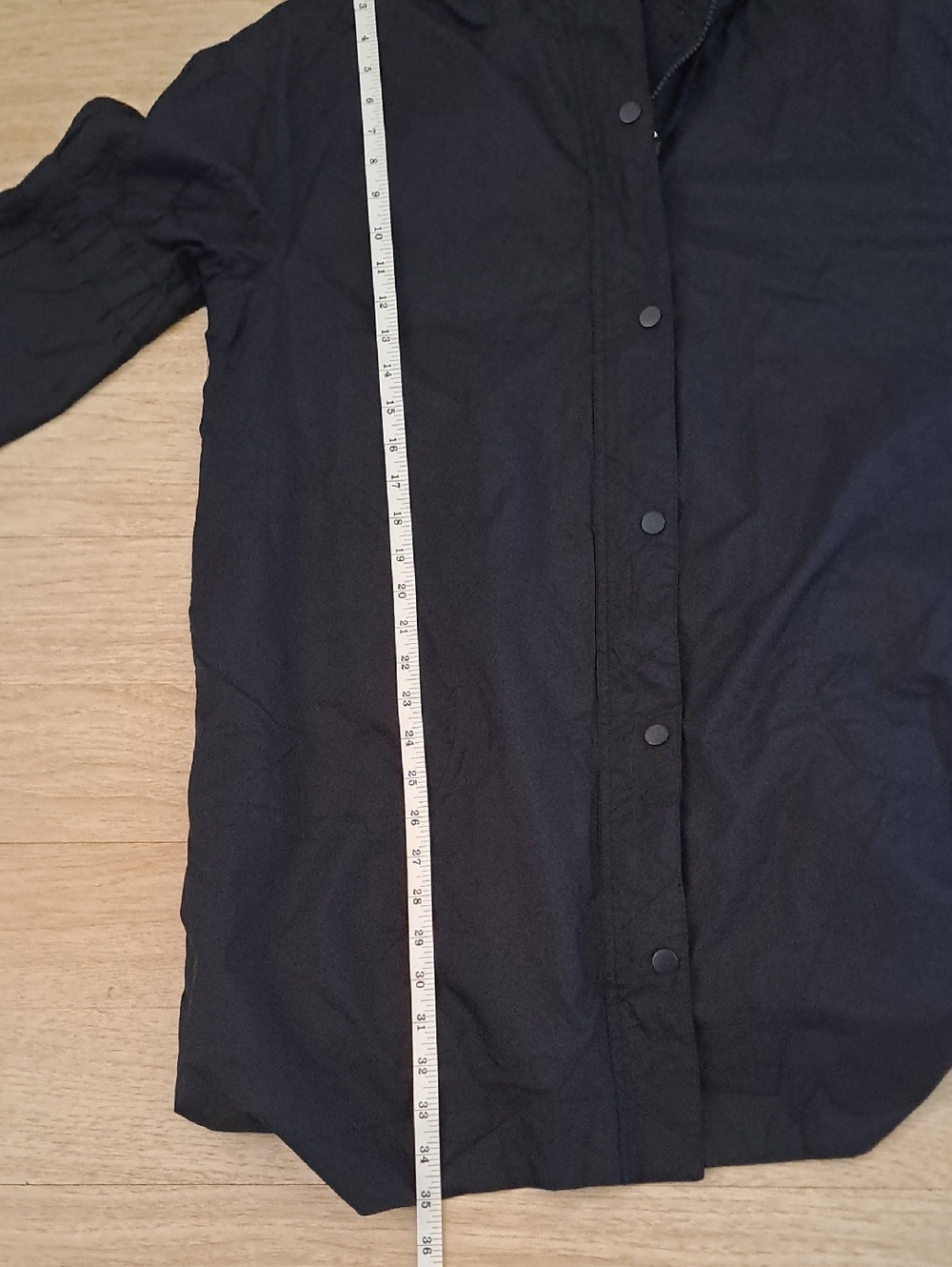 LAB JOY Women's Black Hooded thin rain  Jacket. - Picture 6 of 10